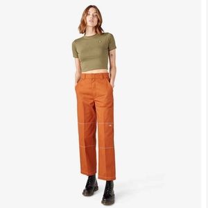 Dickie’s women’s relaxed fit double-kneed pants